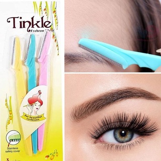 Bộ 3 Dao Cạo Lông Mày Tinkle
