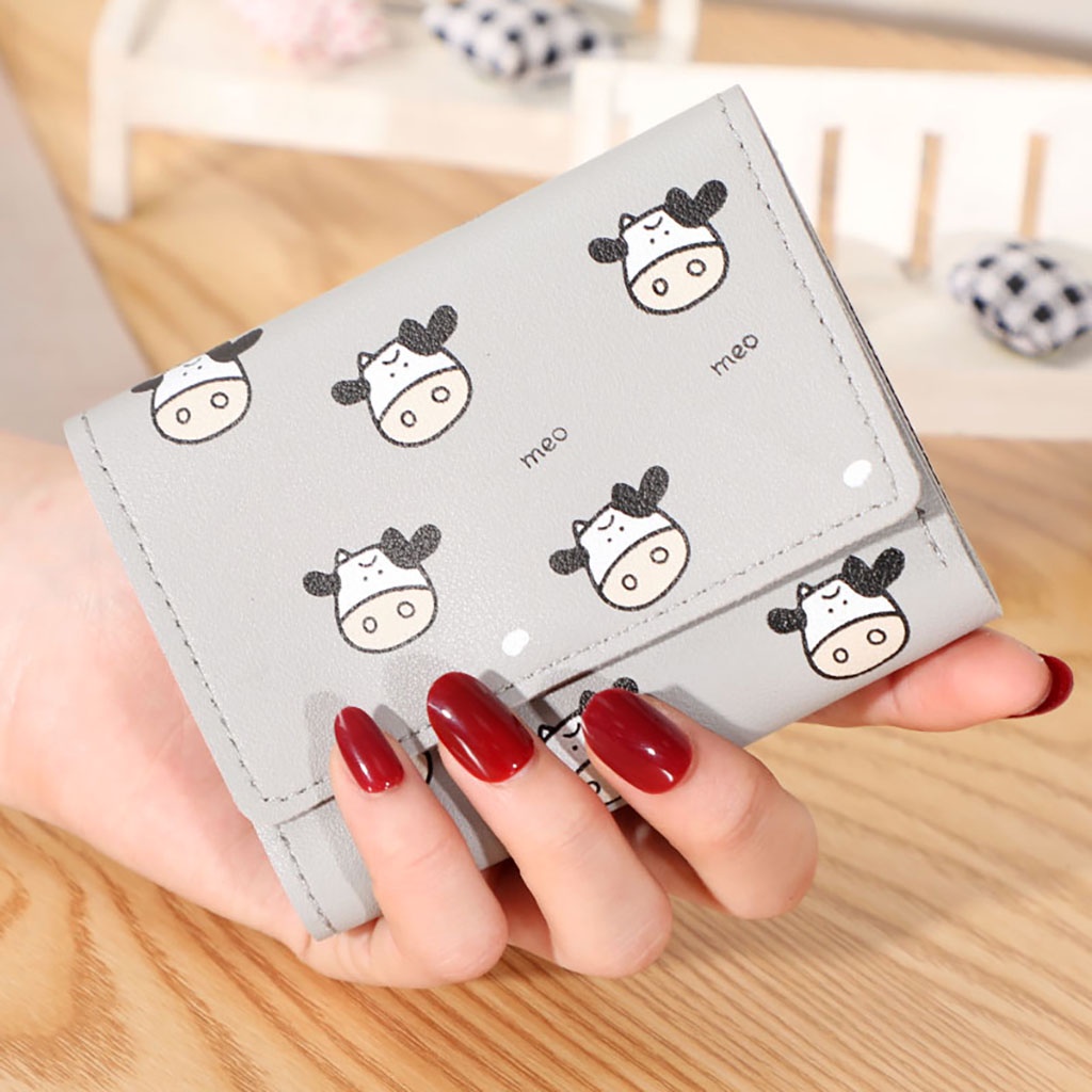 Ví nữ đẹp giá rẻ ngắn cầm tay mini nhỏ gọn dễ thương cute nhiều ngăn bỏ túi thời trang cao cấp VN11