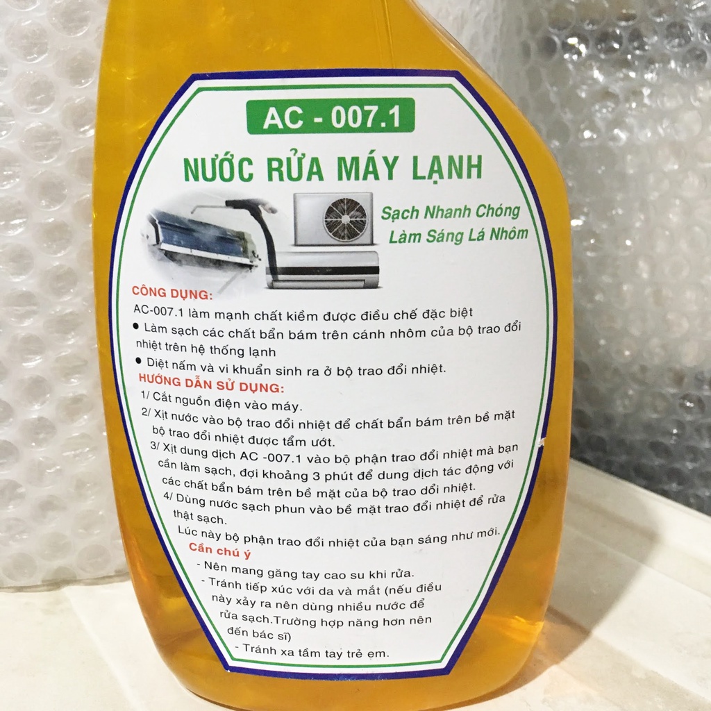 Chất tẩy rửa đa năng cho máy lạnh, máy giặt, tủ lạnh, tẩy bẩn siêu mạnh, không độc hại, tẩy ố vàng đồ dùng gia đình