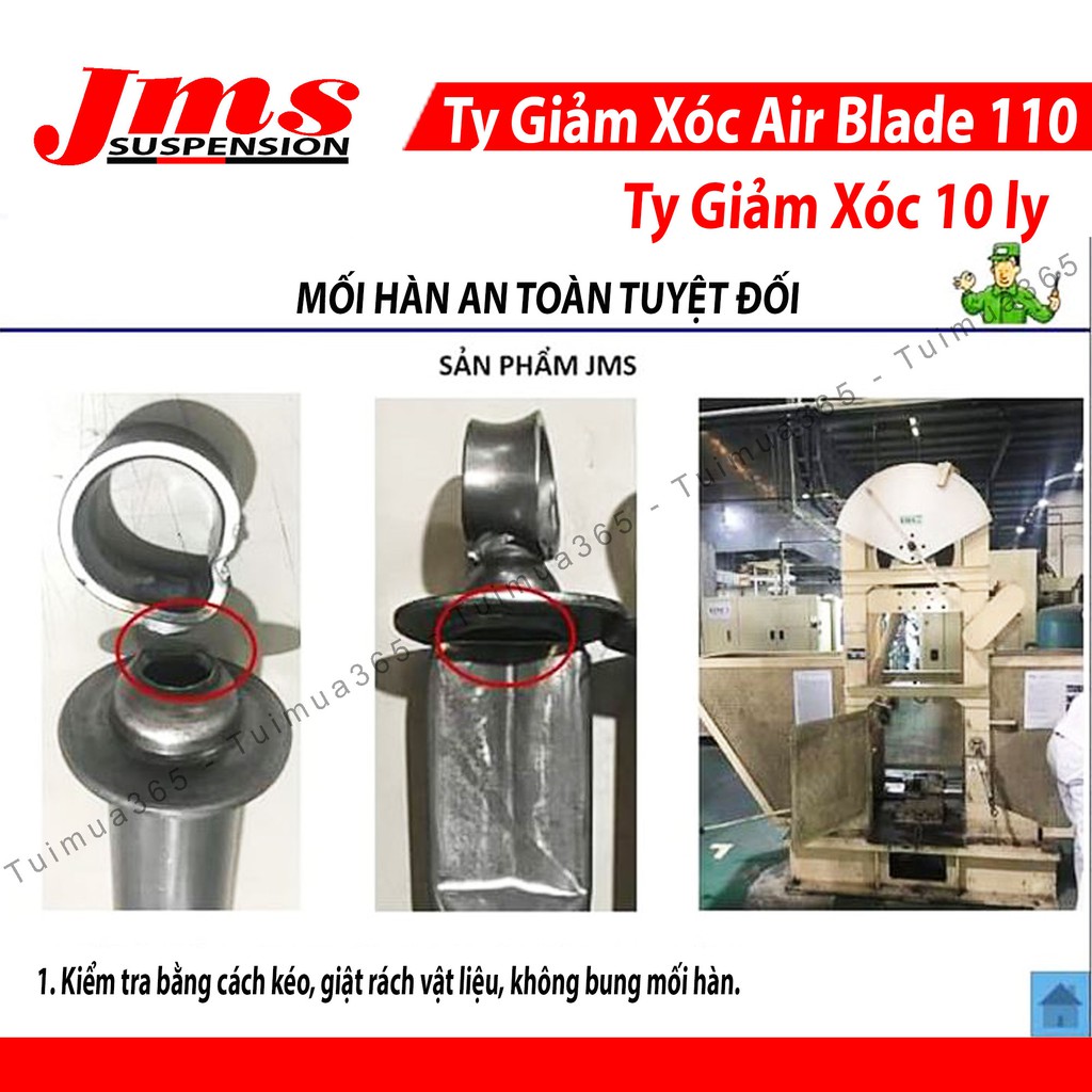 Ty Phuộc Sau Airblade 110 JMS