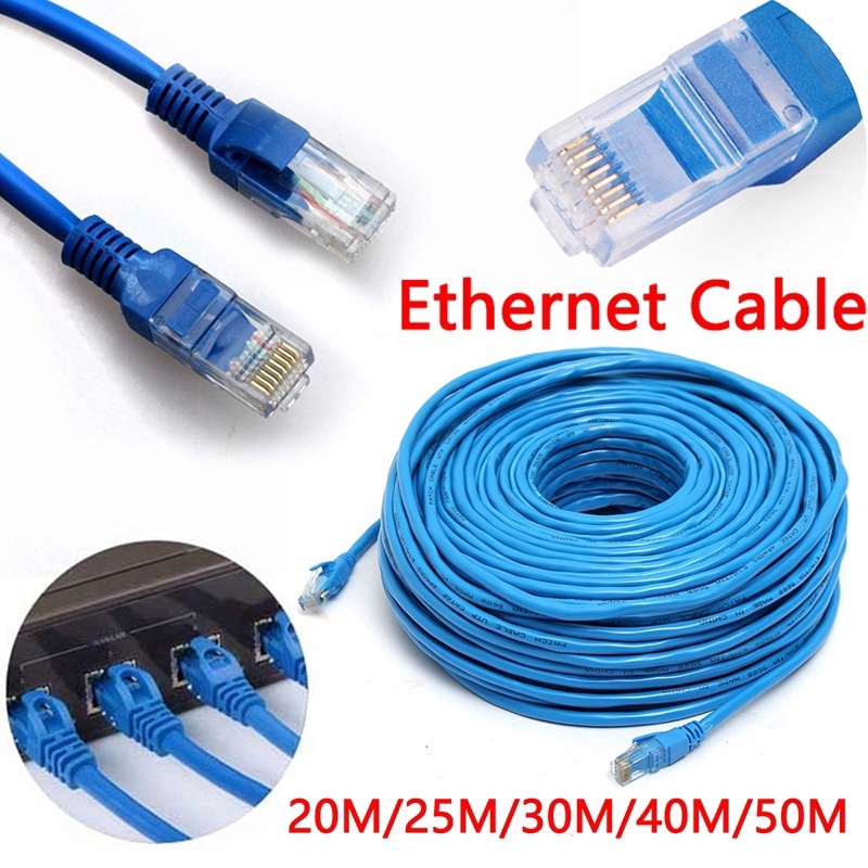 Dây Cáp Mạng Lan RJ45 Dài 15~50M CAT5E