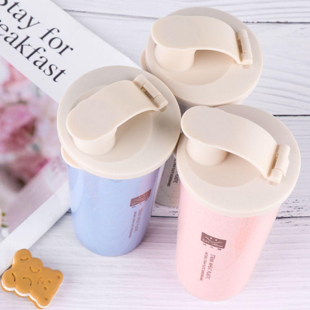 PISTA Bình Nước 450ml Một Lớp Chất Liệu Lúa Mạch