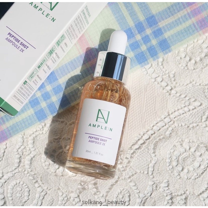 ✨Tinh chất Ample:N Peptide Shot Ampoule 2x- công thức chống nhăn, làm trắng✨