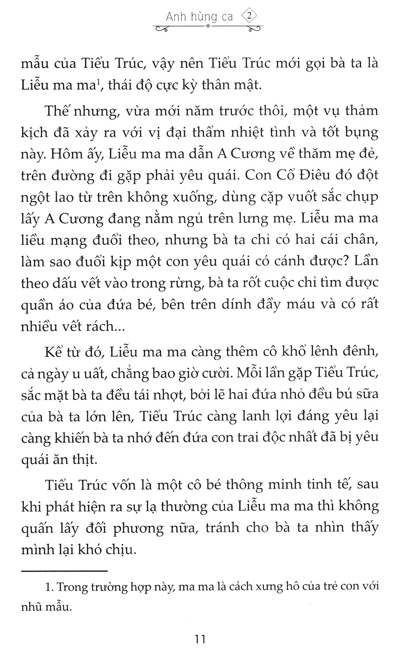 Sách Anh Hùng Ca - Tập 2