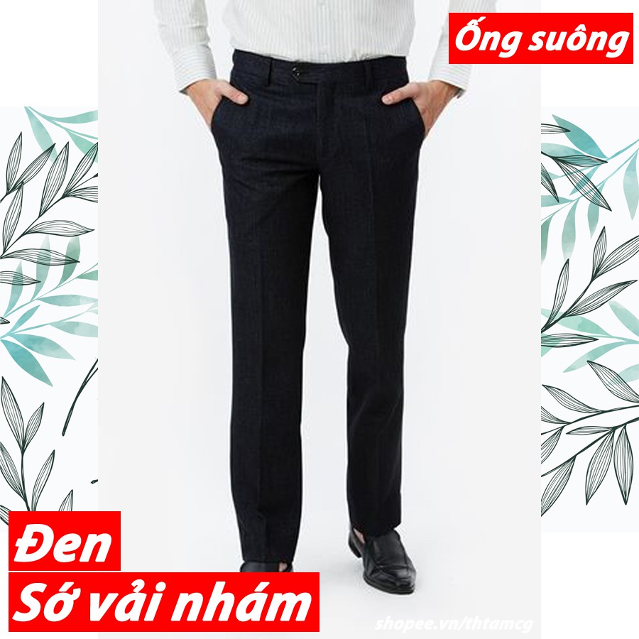 Quần Tây Đen Vĩnh Tiến 0Ly 379 Classic 349