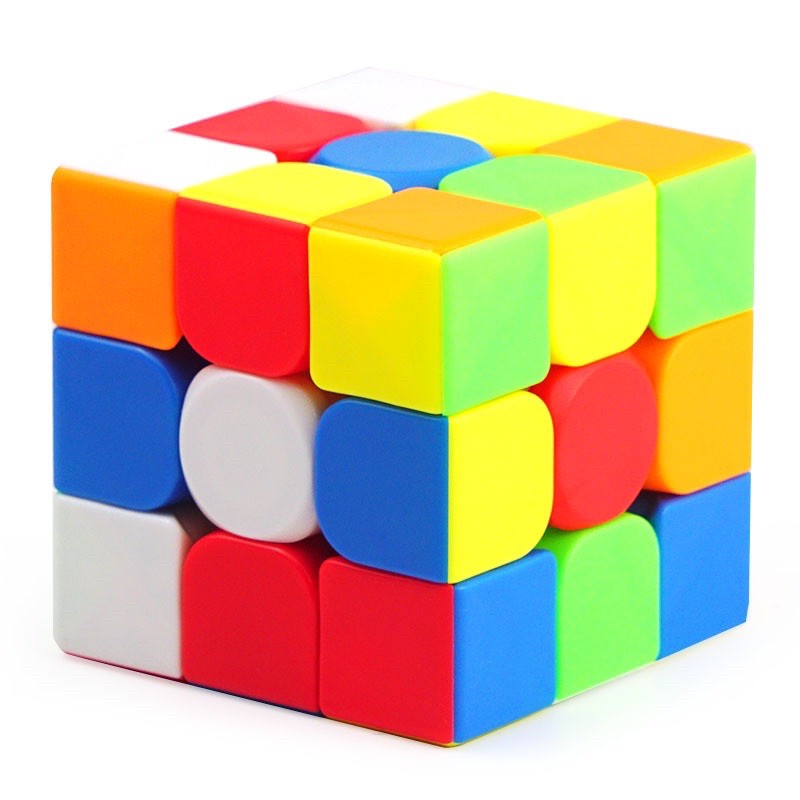 Rubik 3x3 Moyu Meilong 3 Stickerless MFJS Rubic 3 tầng ma thuật