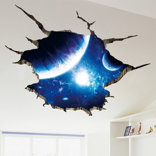 Decal 3D lỗ hổng vũ trụ - DC170