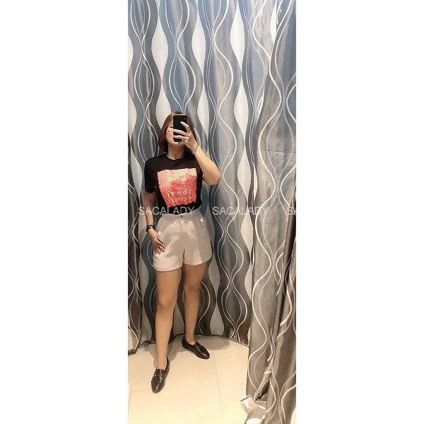 Quần Tây Cát TOPSHOP Ngắn Có Túi - 2530