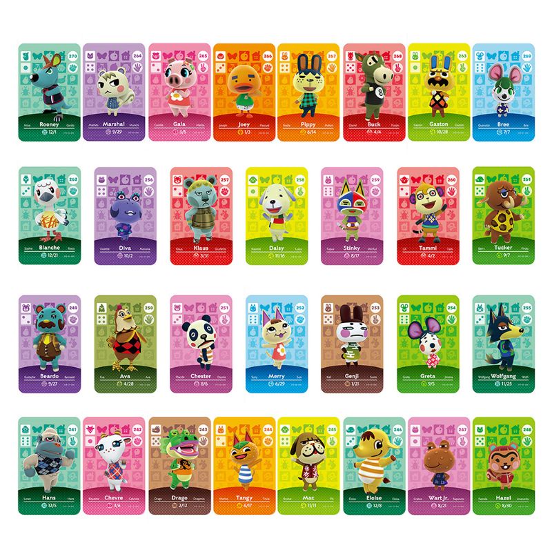 Bộ Thẻ Hình Động Vật WMMB Cho NS Series 3 Games 241 to 270