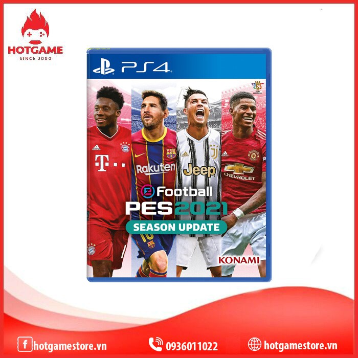 Đĩa game PS4 Pes 2021 season update ( Pes 21 )