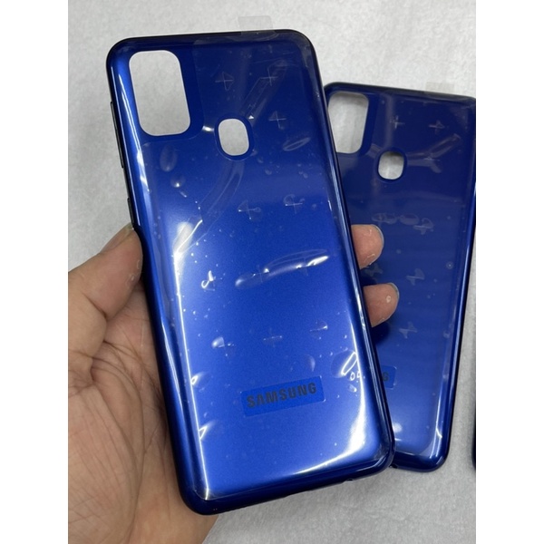 nắp lưng samsung m21 zin cty 100%