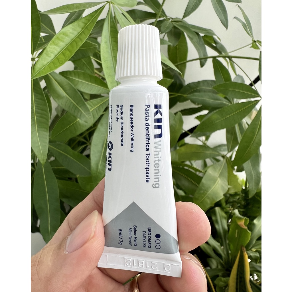 [Mini size 7g] Kem đánh răng Kin (Ortho Kin, B5, Sensi Kin, Gingival, Flour Kin Infantil, Whitening) size nhỏ