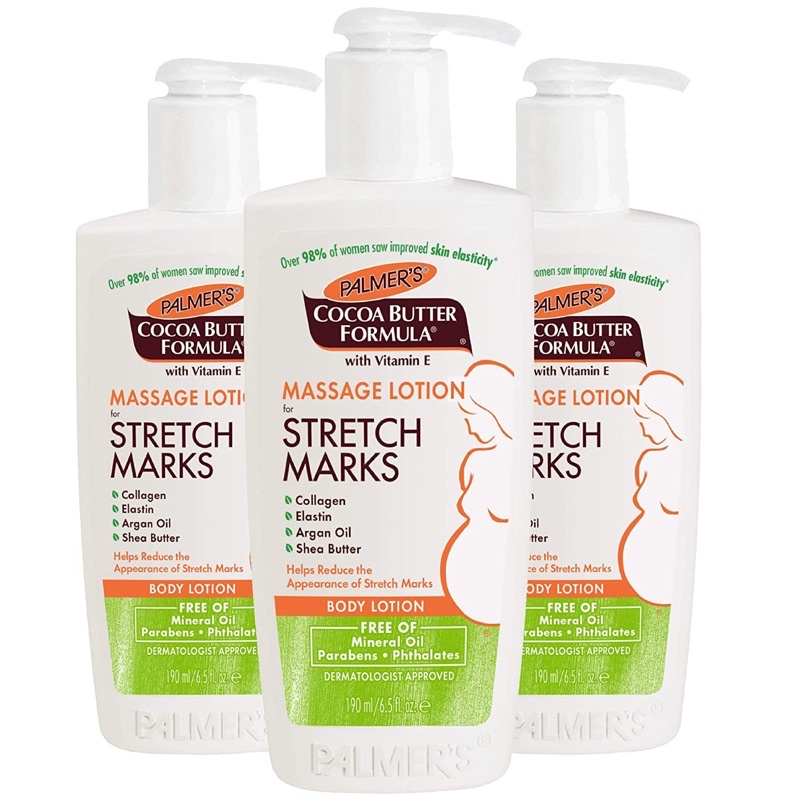 Lotion chống rạn da cho phụ nữ trong và sau sinh - Lotion Stretch Marks -Palmer's- USA