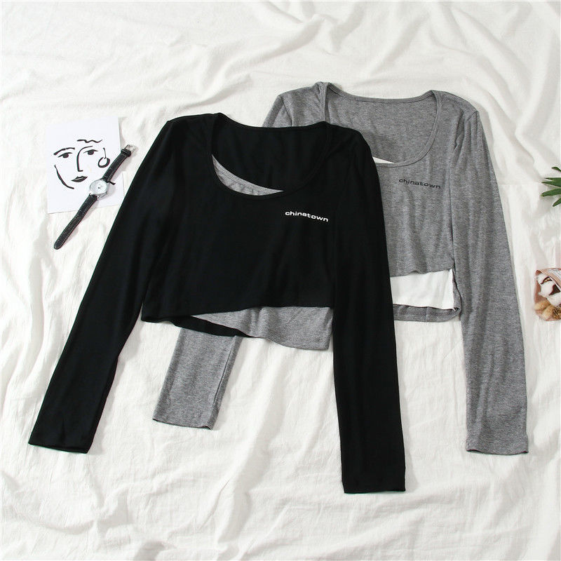 Áo Thun Tay Dài Thời Trang Mùa Thu 2020 Cho Nữ