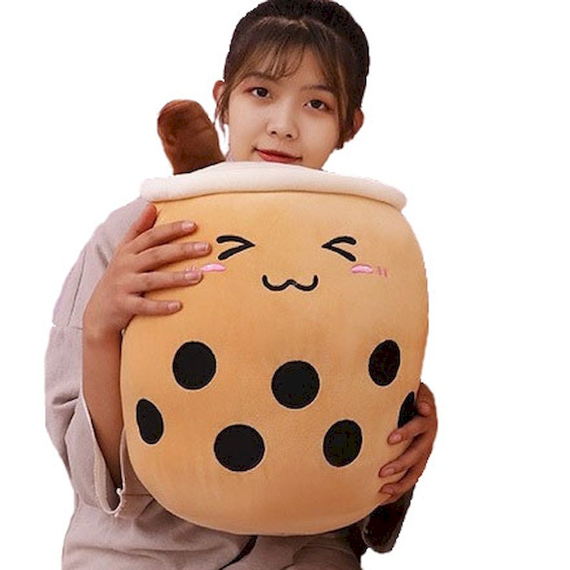 Gấu Bông Trà Sữa Chân Trâu Siêu Đáng Yêu, Thú nhồi bông Trà sữa cười cute, Gấu bông Cute