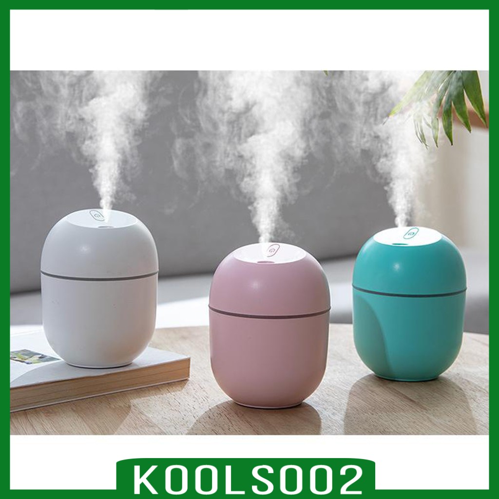 Máy khuếch tán tinh dầu Tạo Độ Ẩm Không Khí Siêu Âm Mini Koolsoo2 220ml Có Đèn LED Cho Phòng Ngủ