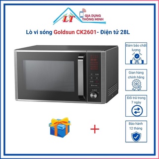 Hàng chính hãng lò vi sóng Goldsun cơ/ điện tử, dung tích 20l-28l, lỗi đổi mới trong 7 ngày, bảo hành 12 tháng