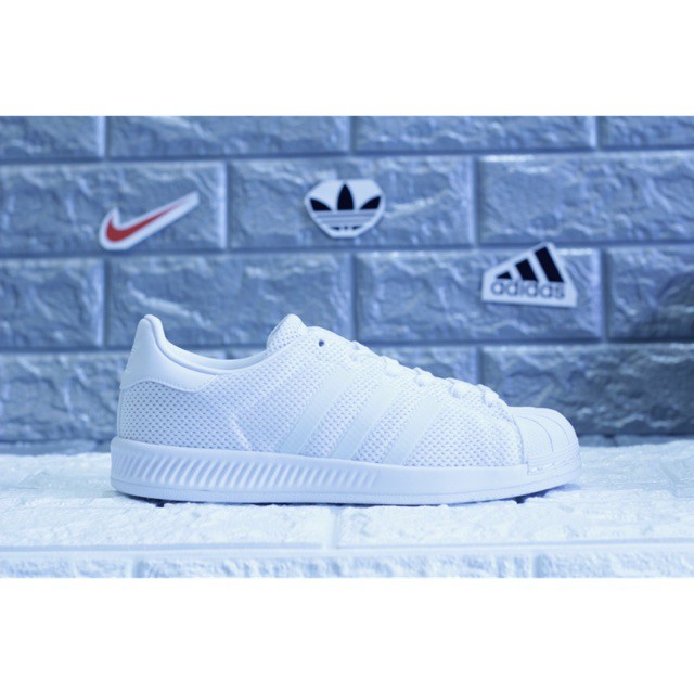 𝐓ế𝐭🌺 SẴN Giày Adidas Superstar Primeknit All White 100% chính hãng [hàng đẹp ] BH 2 Năm 2020 New Có Sẵn . ^ .