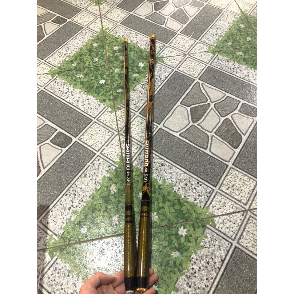 Combo cần đơn SHIMANO 5H. full phụ kiện y hình. giá rẻ.
