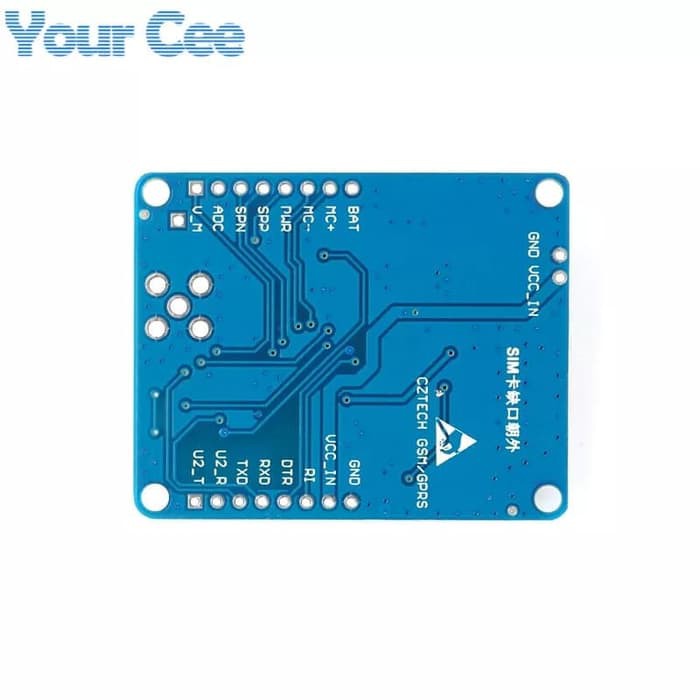 Mô Đun Bluetooth Sim800c Crc Gsm Gprs Sim900a Cho Arduino