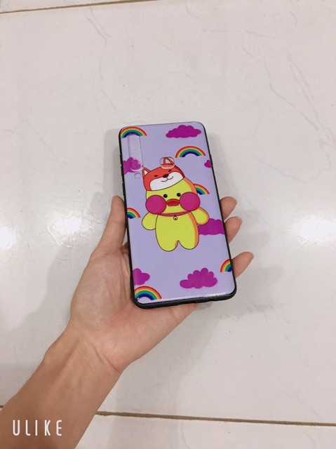 Ốp lưng sam sung A9 (2018) nền tím