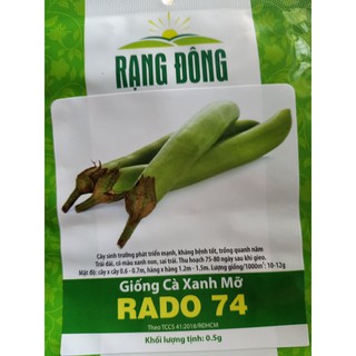 Hạt giống cà xanh mỡ