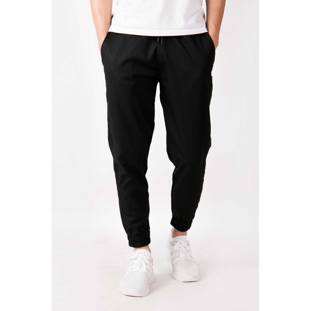 Quần jogger kaki nam trơn dáng ôm, quần dài nam kaki bo chun ống vải co giãn nhẹ | BigBuy360 - bigbuy360.vn