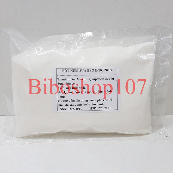 💥💧[GIÁ RẺ]💥💧 Bột kem sữa béo Indo Kievit 200G [SIÊU HOT]💥💧