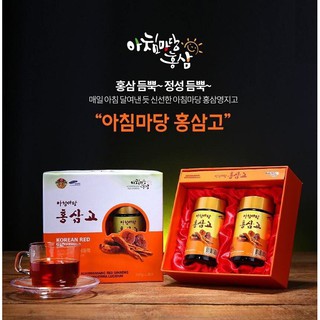 CAO HỒNG SÂM LINH CHI ACHIMADANG HÀN QUỐC HỘP 2 LỌ 250GR