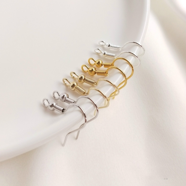 Cặp Bông Tai Mạ Vàng 18K Thời Trang Sang Trọng diy