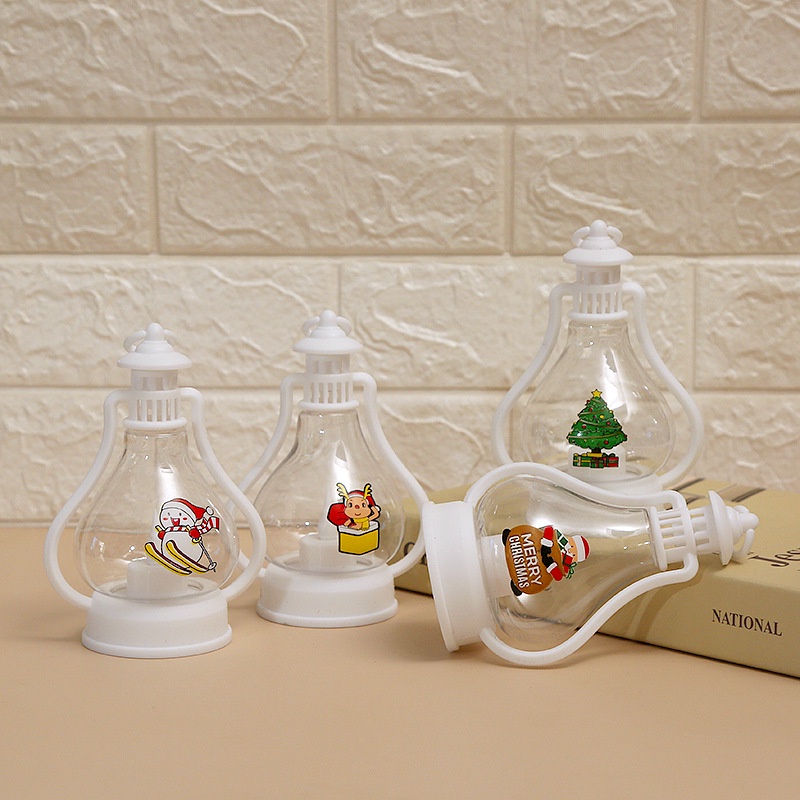 Giáng sinh trang trí đèn lồng đèn LED di động đèn đêm trung tâm mua sắm trang trí mặc định cảnh quà tặng