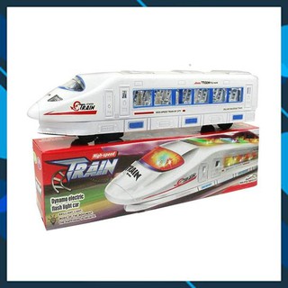 💖FREESHIP💖 🚛 Tàu cao tốc đồ chơi đa âm thanh, ánh sáng chạy bằng pin➖ 206366 [SKM]
