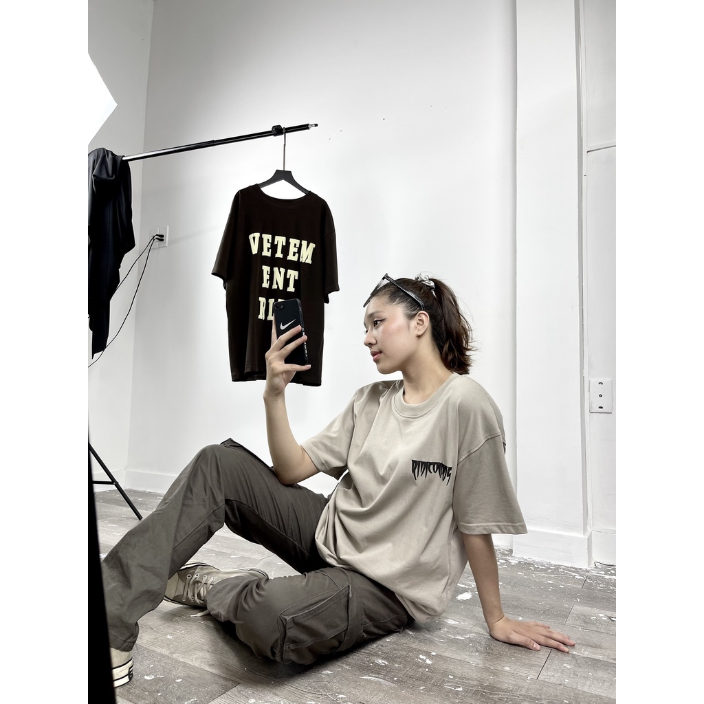 Áo thun Ridiculous - VETERIDI BROWN, vải thun 2 chiều 100% cotton 250g | BigBuy360 - bigbuy360.vn