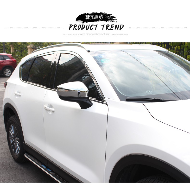 Ốp Gương Chiếu Hậu Bằng Sợi Carbon Cao Cấp Cho Ô Tô Mazda CX5