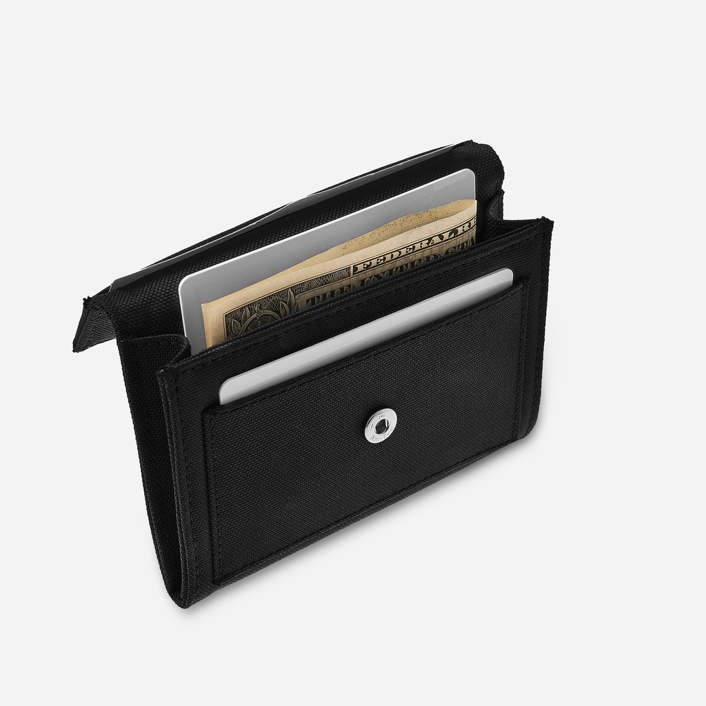 Ví Vải Đựng Thẻ Unisex Màu Phối DIM Flap Wallet