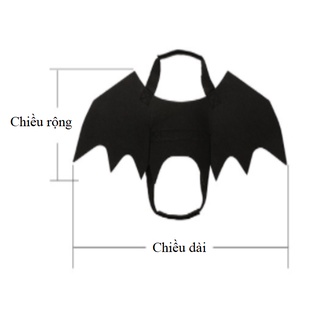 Đồ hoá trang hình dơi cho thú cưng