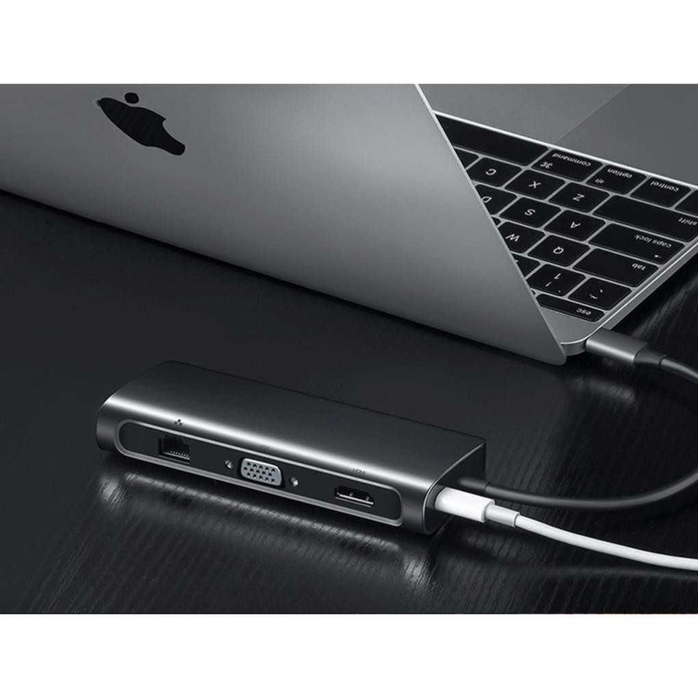 Cáp USB Type C Multifunction 9in1 UGREEN 40873 chính hãng cáp macbook hub macbook laptop