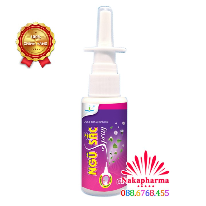 Xịt mũi Ngũ Sắc Pray Spray – Giúp kháng khuẩn, giảm viêm xoang, viêm mũi, hắt hơi chảy nước mũi