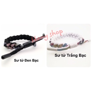 (CÓ SẴN)Vòng tay dây bện kim tuyến LionKing full box