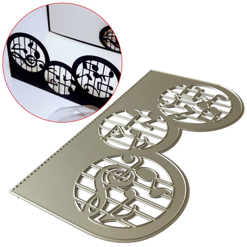 Khuôn Cắt Giấy Thép Carbon Hình Nốt Nhạc