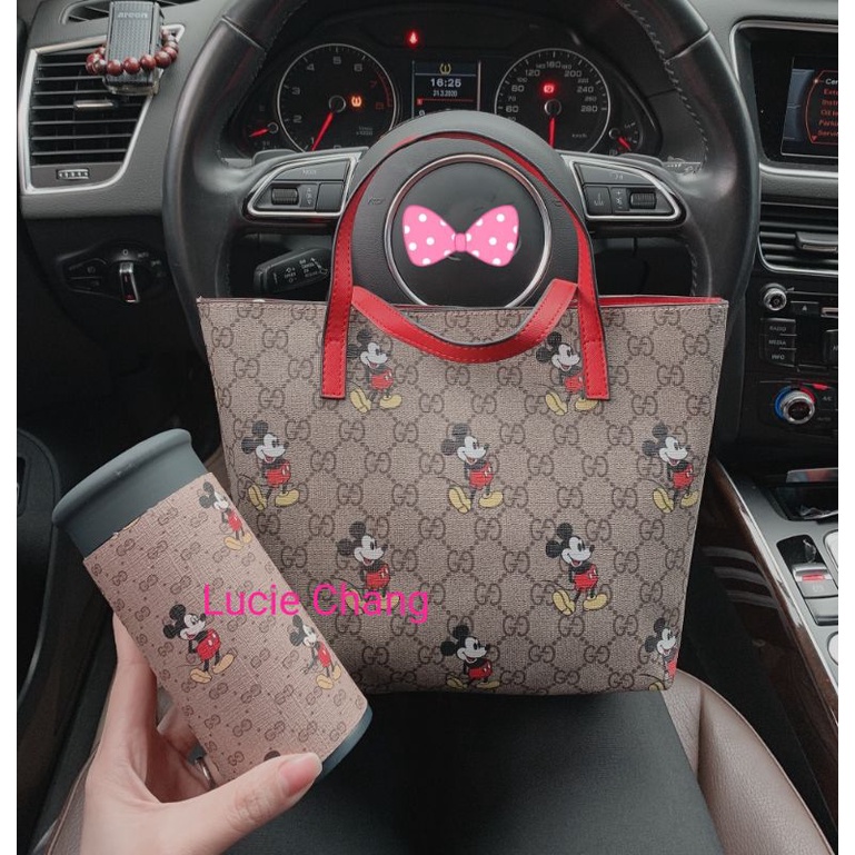 Túi xách nữ Guc ci Mickey mini (chat trước với shop ạ)