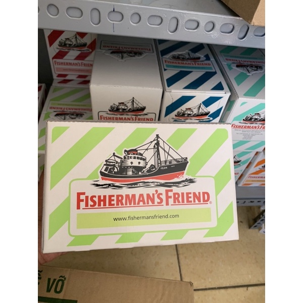Kẹo cay con tàu giảm ho Fisherman’S Friend phân phối DKSH
