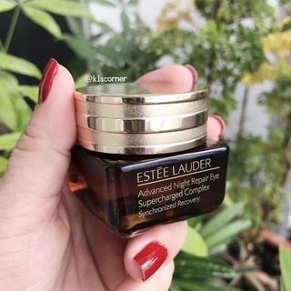 Estée lauder] kem mắt advanced night repair eye supercharge complex 5ml -15ml