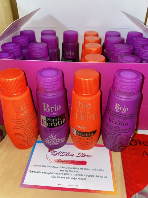 Serum Huyết Thanh Dưỡng Tóc Bio Super Keratin