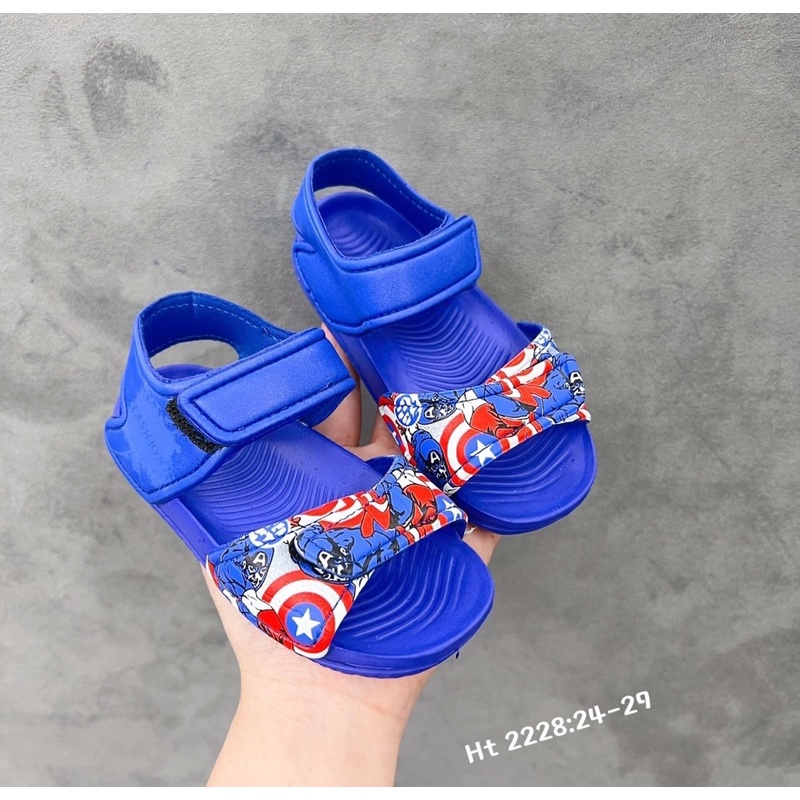 sandal xốp nhện - marvel bé trai 24-30