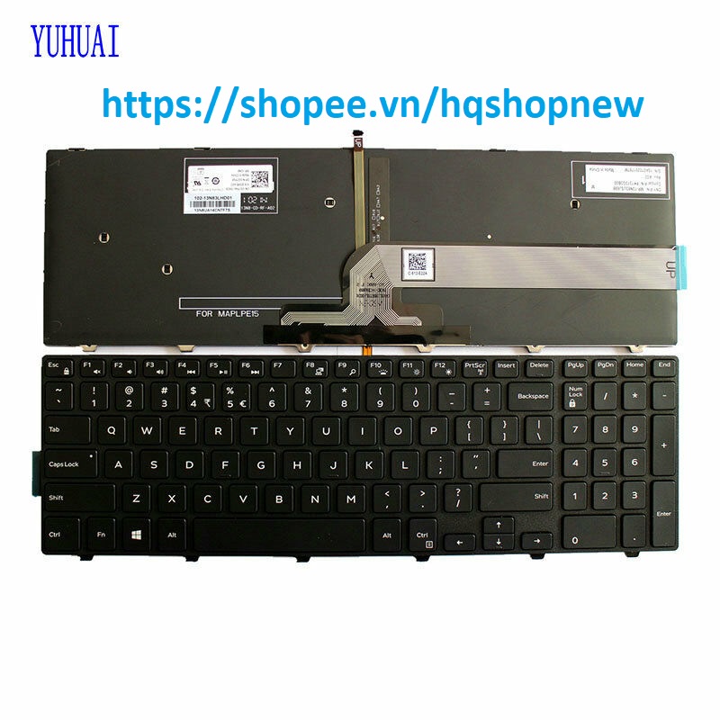 ⚡Bàn phím laptop Dell inspiron 5558,15 5000 5558, 15-5558