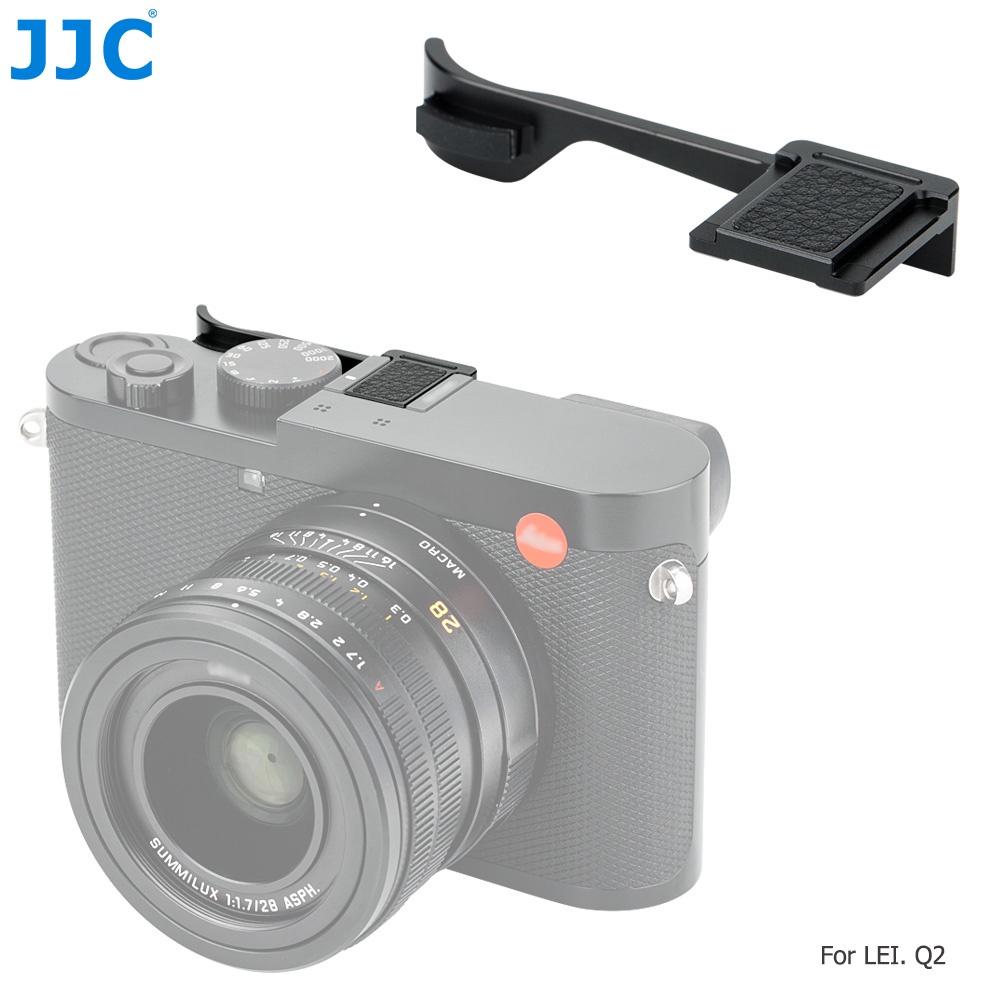 Tay cầm JJC TA-Q2 bằng kim loại và da sợi nhỏ cảm giác thoải mái thích hợp cho máy ảnh Leica Q2