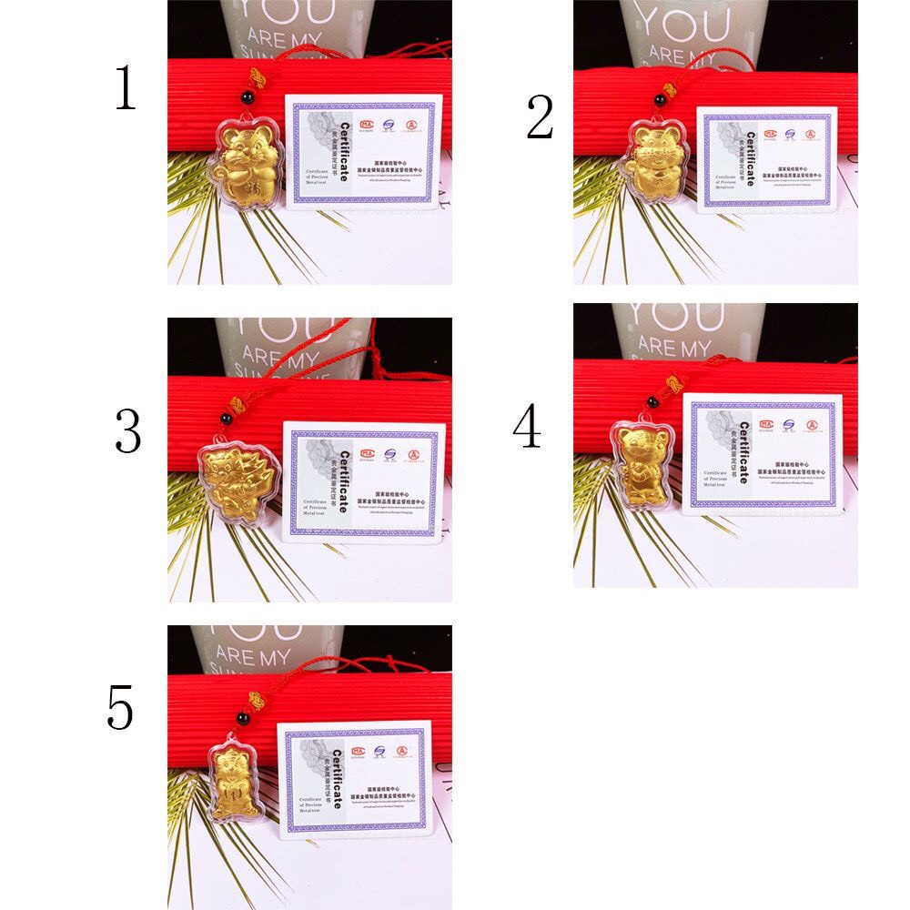 [Giá Sỉ] TÚI RÚT NHUNG ĐỎ MAY MẮN Tết Năm Mới Phụ Kiện Trang Trí Tết Mặt Dây Chuyền Con hổ