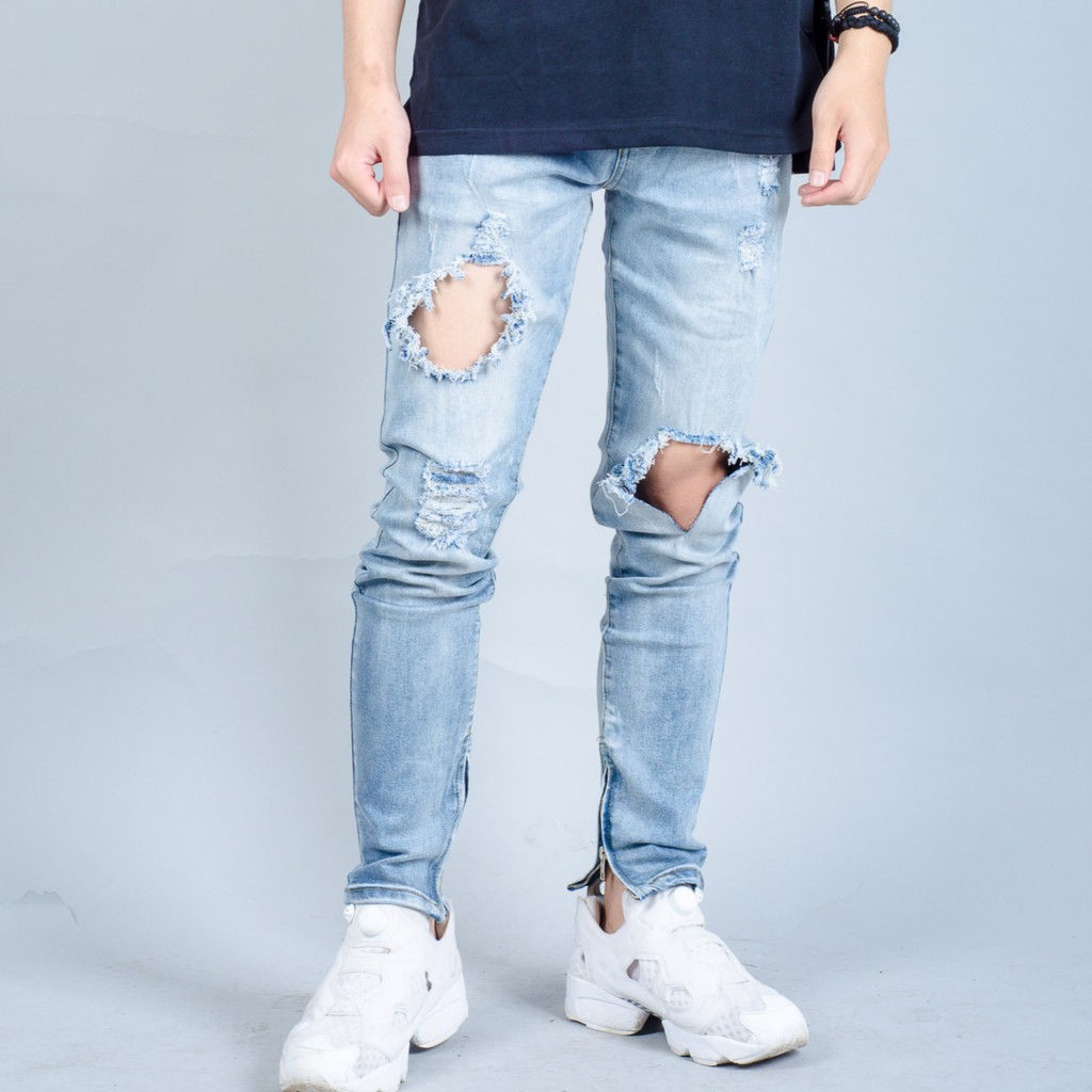 Quần Ripped Jeans