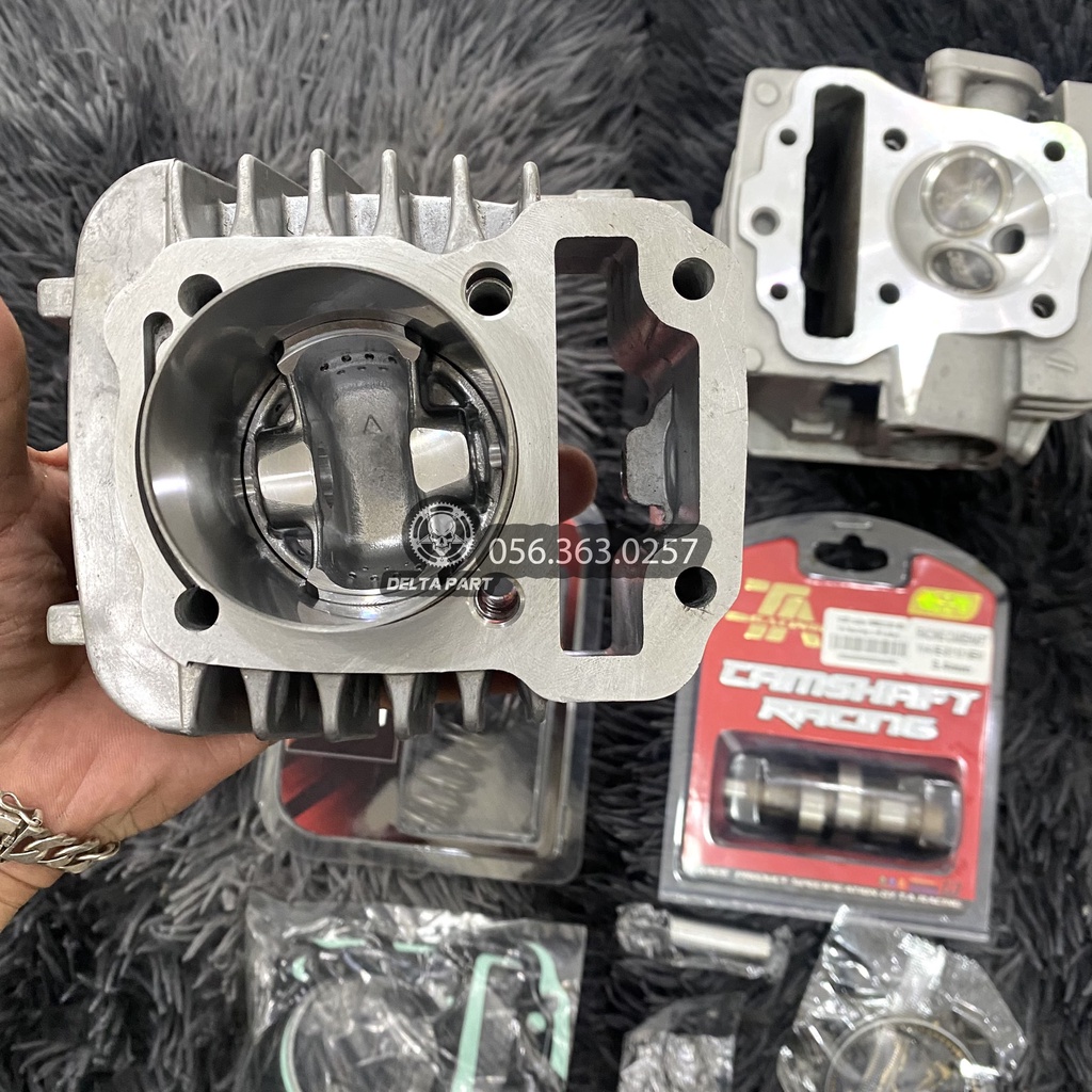 COMBO Đầu Lòng wave s110 ,blade 110, rsx110 Trái 56 Đầu zin gia công  23-27| Lòng 56| Lò xo Đầu 2.8 ATE)